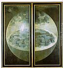 Hieronymus Bosch Garden of Earthly Delights, outer wings of the triptych painting